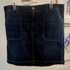 Seven7 Women's Dark Blue Denim Skirt, new without tags